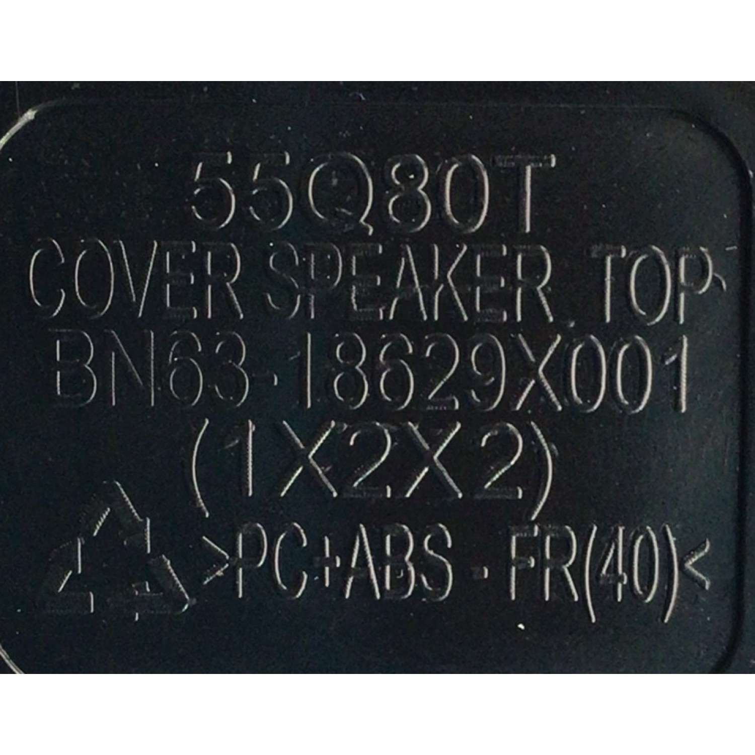 KIT DE BOCINAS PARA TV SAMSUNG (2 PZ ) / NUMERO DE PARTE BN96-50552B / BN9650552B / 50552B / MODELO 55Q80T - Imagen 2